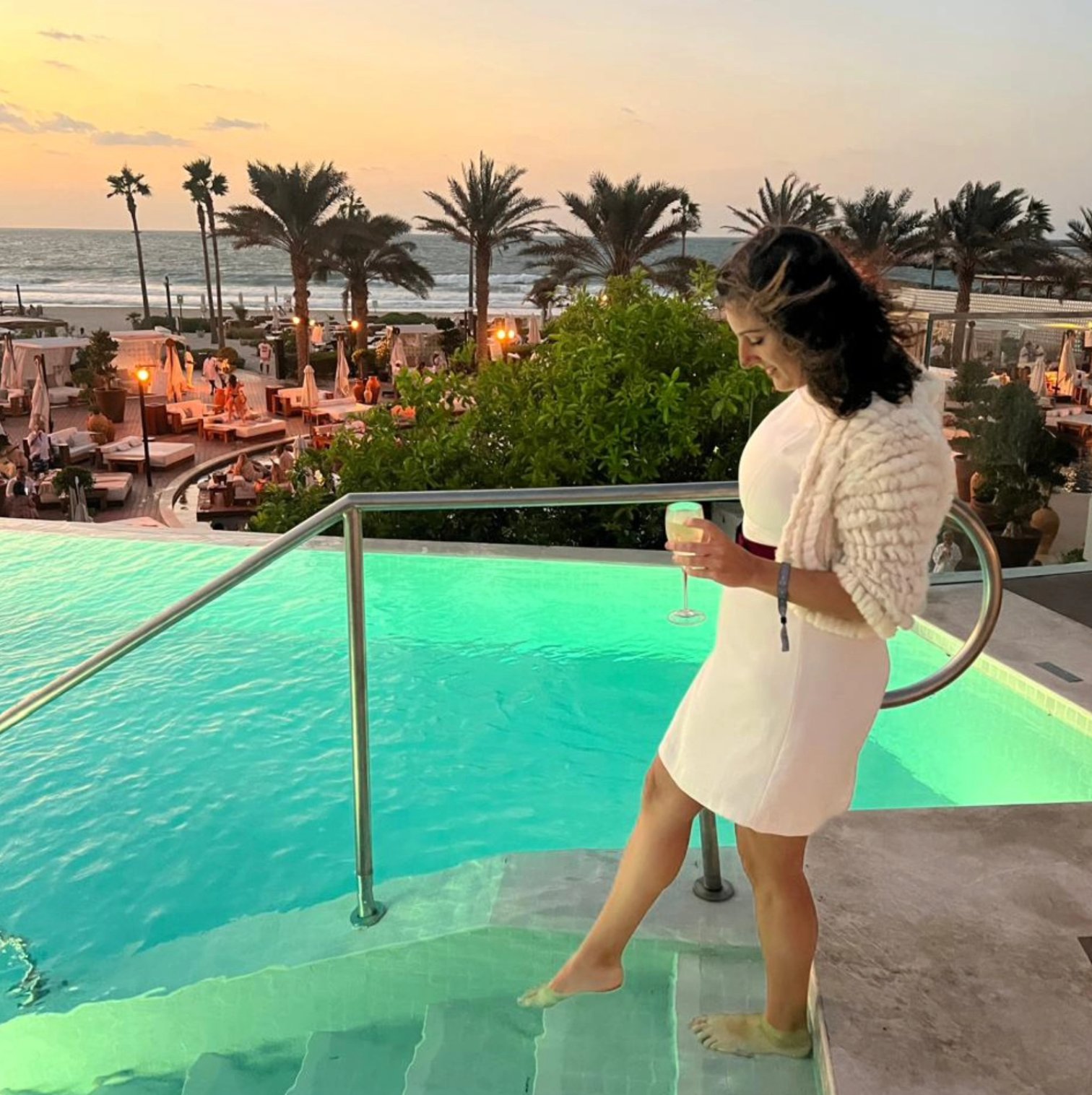Sunset pool, Dubai